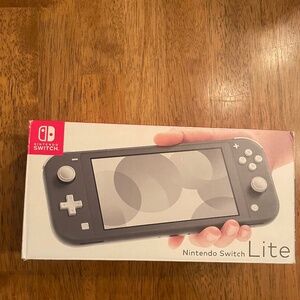 Gray Nintendo Lite